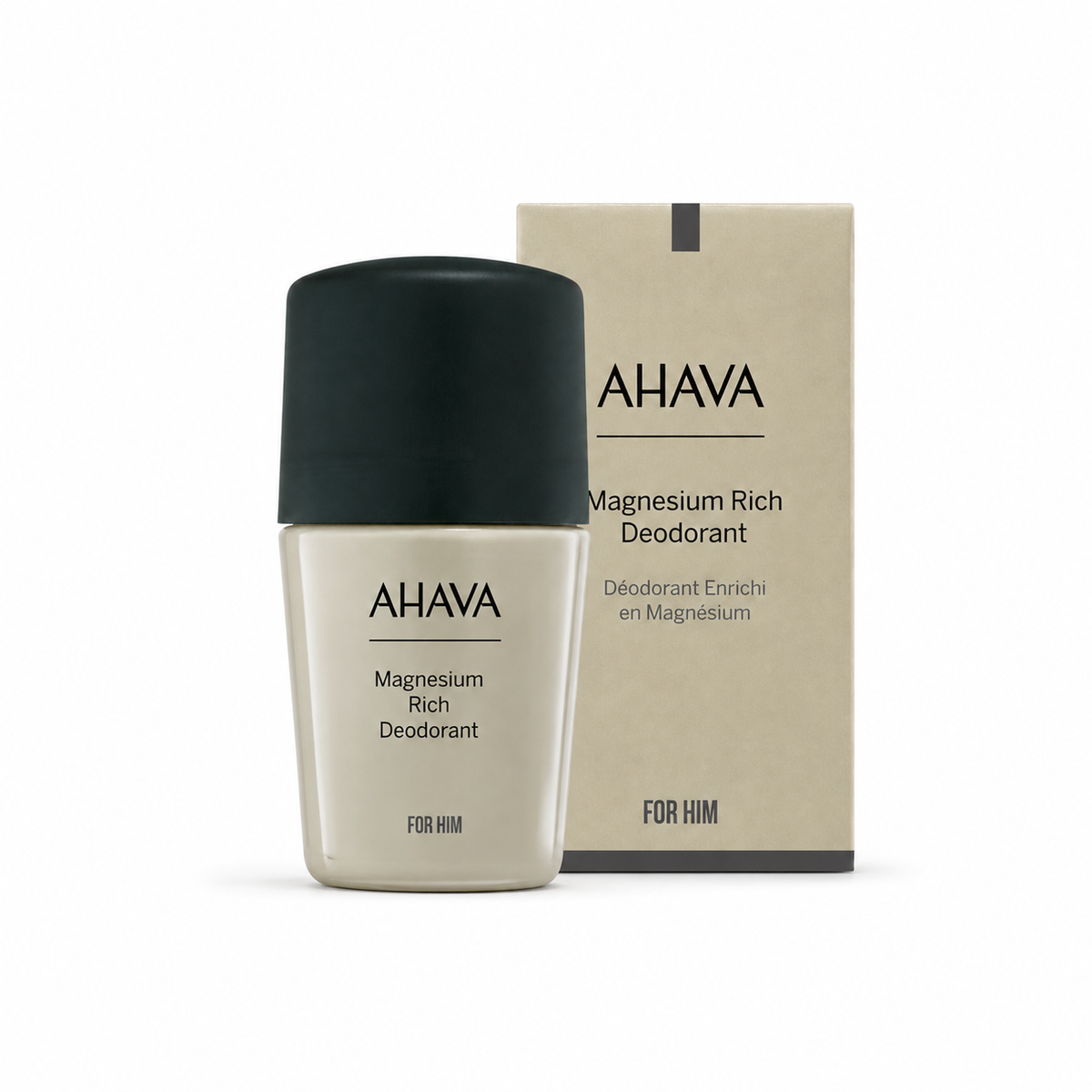Deodorant pe bază de magneziu pentru bărbați AHAVA 50 ml