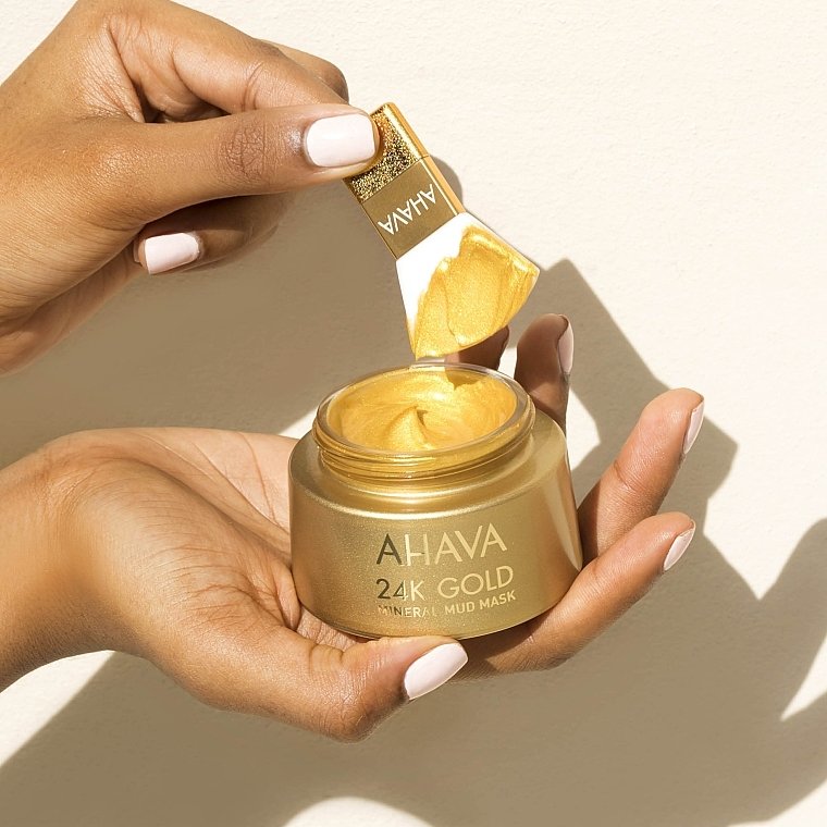 Mască cu nămol și aur de 24K Ahava 50ml