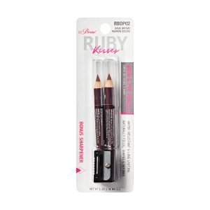 Duo Creion Sprancene si ochi Go Brow, Dark Brown, 2x 0.62 g